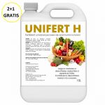 Pachet promotional Fertilizant universal pentru toate tipurile de culturi vegetale Unifert H, 10 litri, 2+1 GRATIS