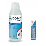 Set Insecticid K-OTHRINE SC 7.5 FLOW 1 L anti insecte taratoare si zburatoare si 6 x Banda adeziva muste Vebicolla