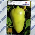 Seminte de ardei gras Amanda, 10 grame, Superios Seeds