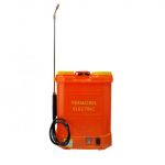 Pompa de stropit electrica, culoare orange, model OD-16G, volum 16 litri