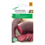 Seminte de sfecla rosie Cylindra, 5 grame, PG-2, Agrosel