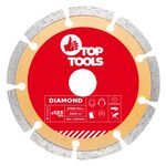 Disc diamantat 125x22,2mm segmentat top tools 61h325