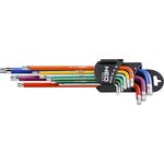 Set chei imbus cu profil torx colorate neo tools 09-518