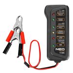 Tester digital pentru baterie/alternator 12v neo tools 11-986
