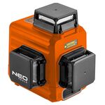 Nivela laser 3d autonivelanta, 15m, suport magnetic neo tools 75-104