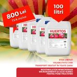 !!! OFERTA 100 de litri de Huertos, biostimulator nemicrobian de tip PFC 6, CMC 1 cf. Reg. (CE) 1009/2019 cu microelemente si acizi humici pentru pomi fructiferi, bidon 20L