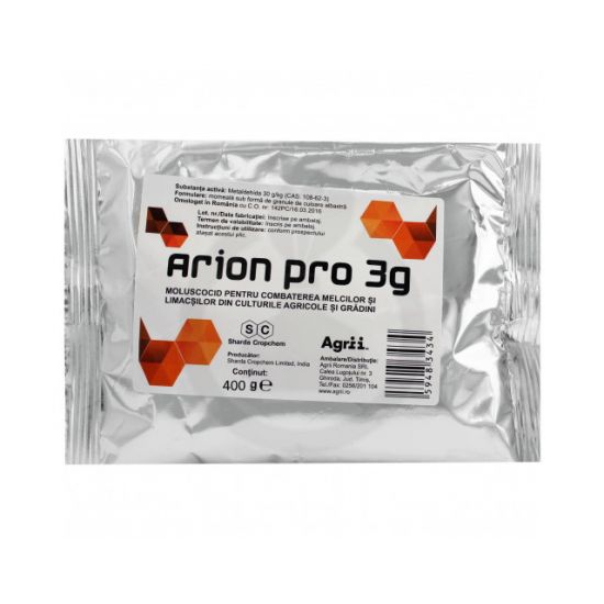 Moluscocid Arion Pro 3G - 400 g