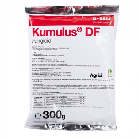 Fungicid fainare Kumulus DF - 300 g