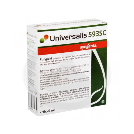 Fungicid Universalis 593 SC - 20 ml - mana, fainare, putregai