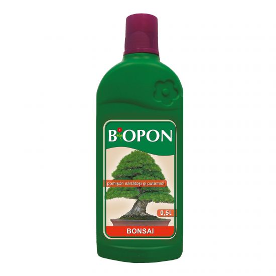 Ingrasamant lichid pentru bonsai, 0,5 litri, Biopon
