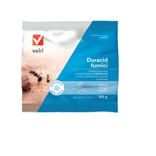 Insecticid Duracid furnici 150 gr, Vebi