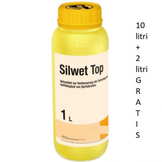 Pachet promotional adjuvant Silwet Top, 1 litru, 10 litri + 2 litri GRATIS