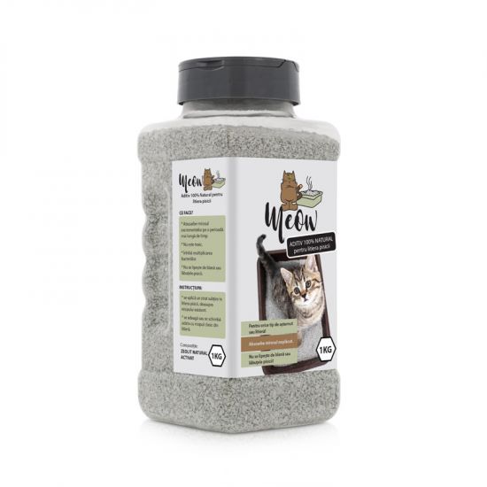 ZECO - Meow aditiv natural pentru litiera pisicii, 1 kg