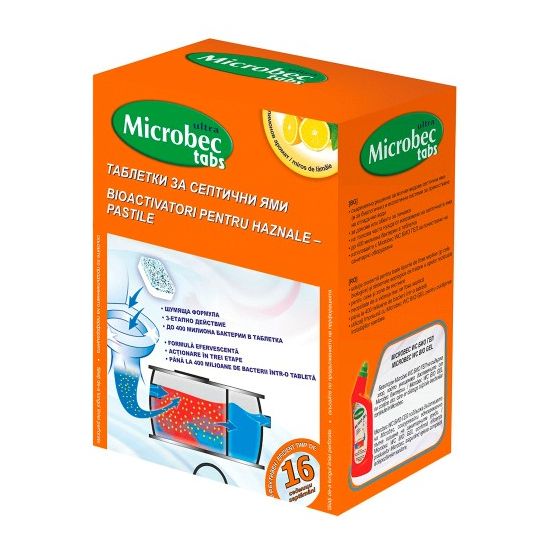 Tratament Fose Septice Tablete 16 x 20 gr Microbec
