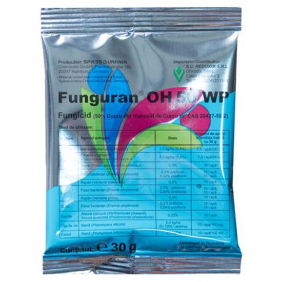 Fungicid FUNGURAN OH 50 WP - 30 g