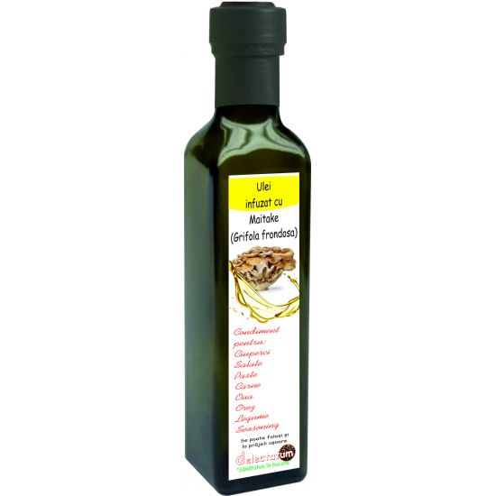 Ulei infuzat cu Maitake (Grifola frondosa) 100% natural, 100 ml