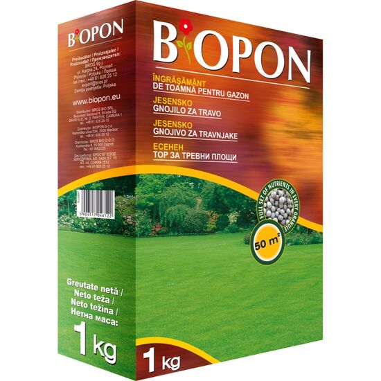 Ingrasamant de toamna pentru gazon Biopon, 1 kg