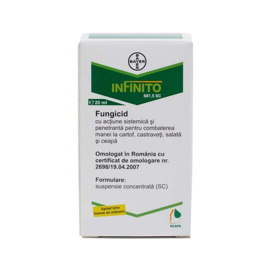 Fungicid Infinito 687.5 SC - 20 ml
