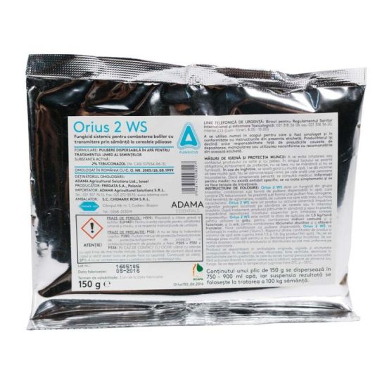 Tratament samanta Orius 2 WS, 150 gr