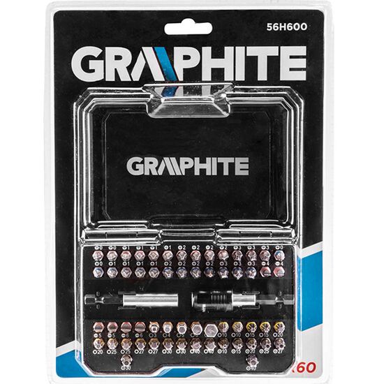 Set biti cu adaptor graphite 56h600