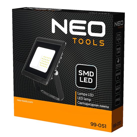 Proiector/lampa led smd 20w 1600lm neo tools 99-051