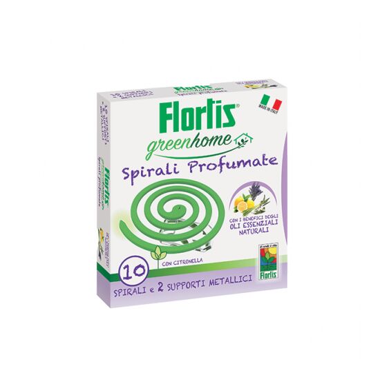 Spirale parfumate impotriva tantarilor 10/setFlortis GreenHome