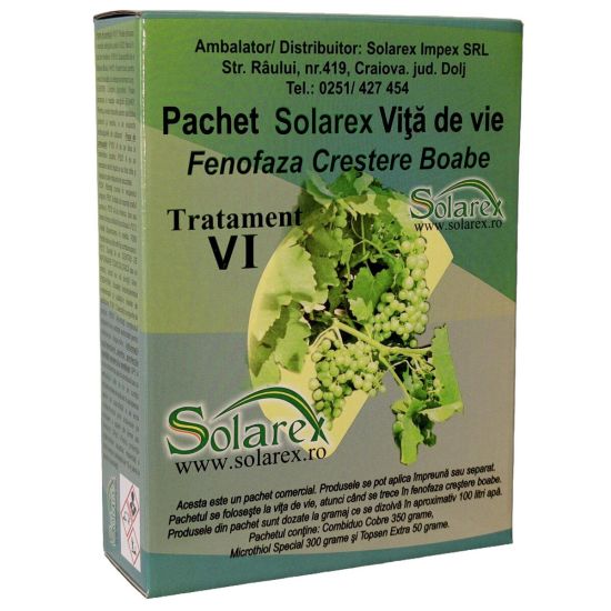 Pachet Tratament 6 Vita de Vie, Pentru 100 l. apa, Solarex