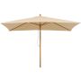 Umbrela soare Malaga naturala 200/300 cm