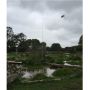 Sperietoare Pasari VOTTON, Zmeu Soim 1,20 m, Black Hawk Kite, Impermeabil, Olanda